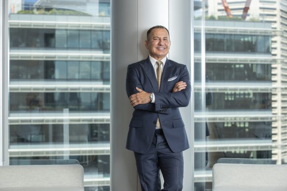 BOQ chief executive George Frazis is departing after three years in the top job. 