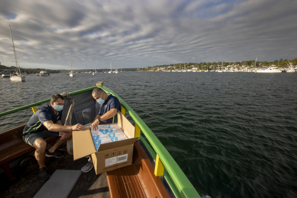 Rapid tests had been distributed to schools all across NSW by Friday.