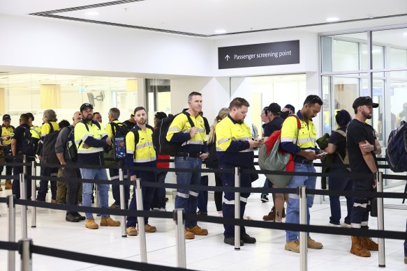 Qantas’ Network Aviation services 42 per cent of FIFO workers at major mines, the Australian Competition and Consumer Commission says.