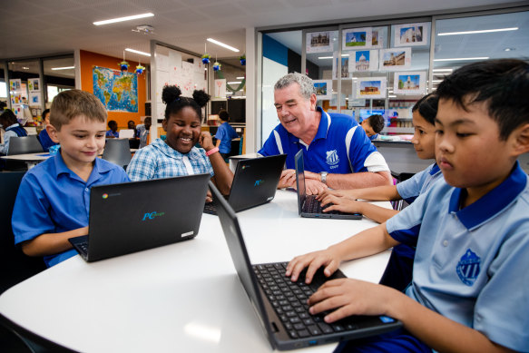 Sacred Heart principal Glenn Patchell.