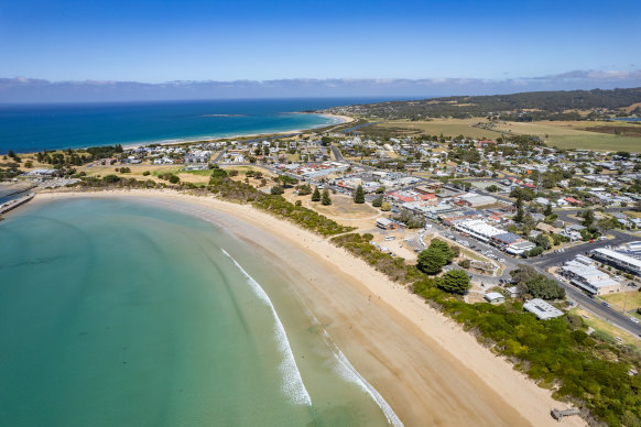 Apollo Bay is a popular tourism destination where seafood is a growing focus.