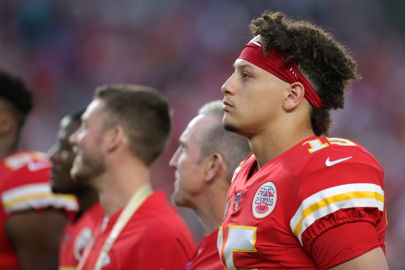Patrick Mahomes guided the Chiefs to the Super Bowl.