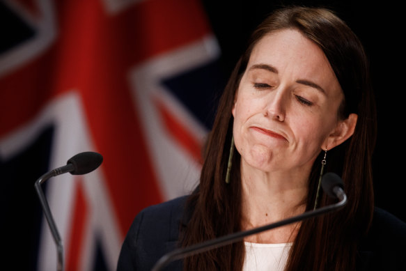 New Zealand Prime Minister Jacinda Ardern.