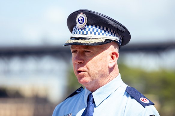 NSW Police Assistant Commissioner Peter McKenna says protesters can still gather, but not march.