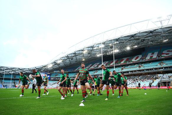 The Rabbitohs have played out of the Olympic Stadium for almost two decades.