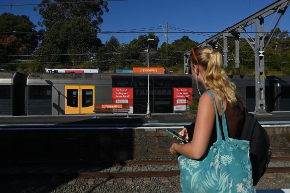 Erskineville is served by multiple train stations at different ends of the suburb, but concerns remain about traffic and parking.