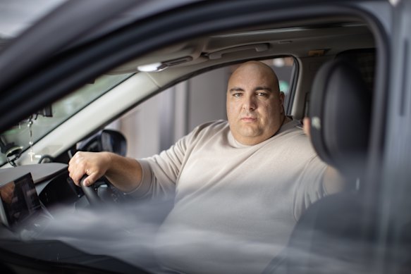 Uber driver Jacob Abboud says his fuel costs have gone up from $200 a week to more $300 a week.