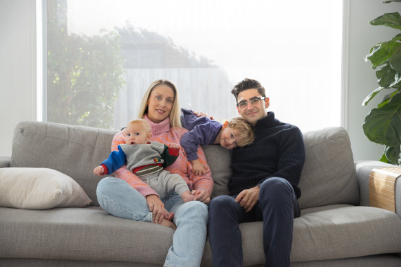 Ferraro aims to trade their four-bedroom home for a smaller house with two living areas. 