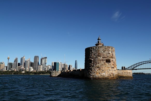 Fort Denison will be upgraded to be used as a bar and restaurant in Sydney Harbour. 
