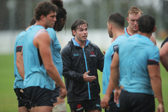 The chat around Waratahs playmaker Will Harrison might be very different if he had a world-class pack playing in front of him.