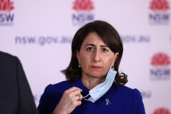 NSW Premier Gladys Berejiklian said some students could return to schools earlier than October 25. 