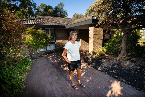 Homeowner Clare Quinn plans to downsize.
