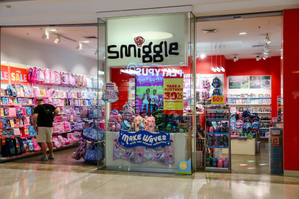 Smiggle is one of the divisions of Premier Investments, which could be demerged as the group undergoes a six-month strategic review. 