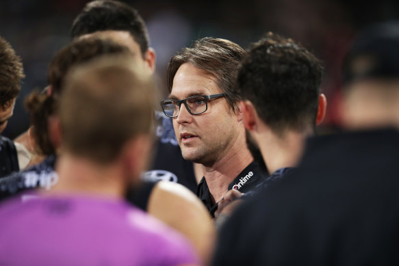 Carlton coach David Teague says he is the man to lead the Blues going forward.