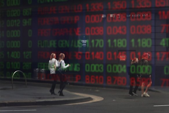 The ASX reopened on Tuesday after the Easter long weekend, but was down in the morning.