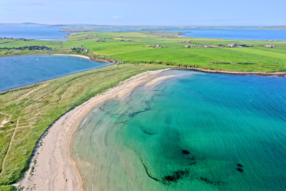 The Churchill Barriers are a series of four causeways in Orkney. 