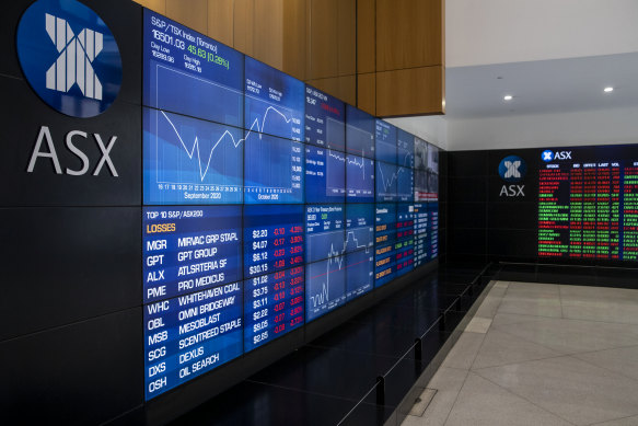 The ASX 200 closed 0.4 per cent higher at a new record 7503.2 on Wednesday. 