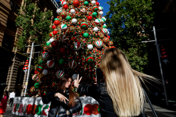 Sydneysiders are embracing the first Christmas season without COVID-19 restrictions since 2019.