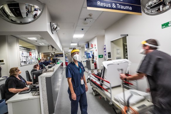 Queensland’s COVID wave might not peak for some weeks but the strain on hospitals is already being felt.