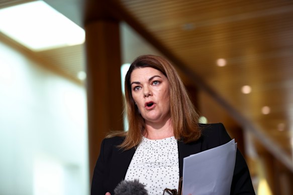 Greens senator Sarah-Hanson Young. 