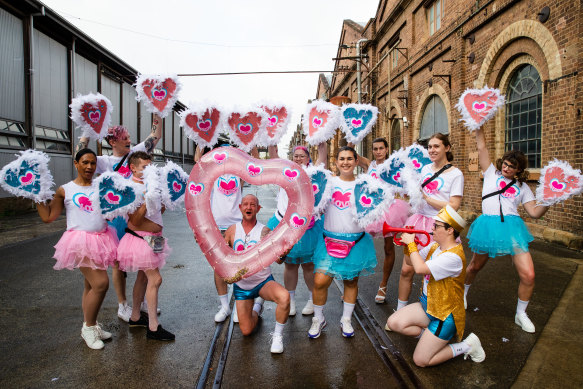 Trans Pride Australia is one of more than 160 floats at this year’s Mardi Gras.