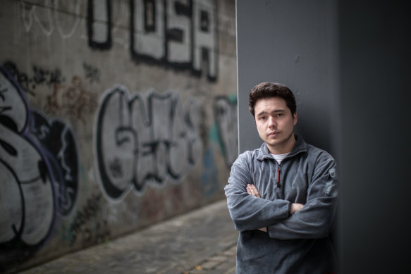 Max Ferguson, editor-in-chief of the unofficial University of Melbourne law school newspaper, De Minimis.