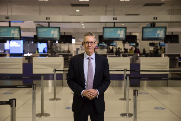 Sydney Airport CEO Geoff Culbert isn’t mincing his words on the poor performance of the airlines.