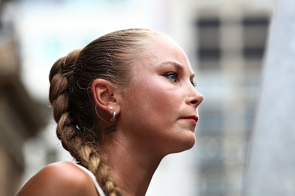 Tame encabezó el controvertido canto en Sydney a principios de este mes.