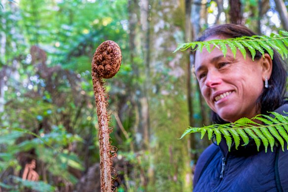 Native plants – and wildlife – are thriving on the island.