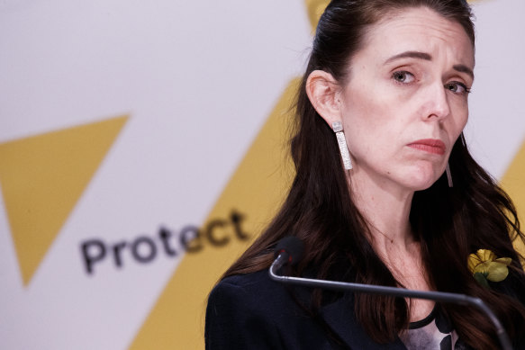 NZ Prime Minister Jacinda Ardern.