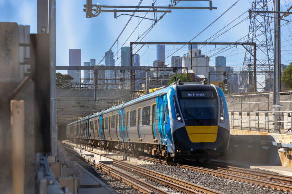Trains operating between Sunbury and Cranbourne/Pakenham through the Metro Tunnel will take passengers for the first time, but not through the tunnel itself. 
