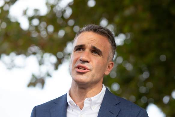 SA Premier Peter Malinauskas.