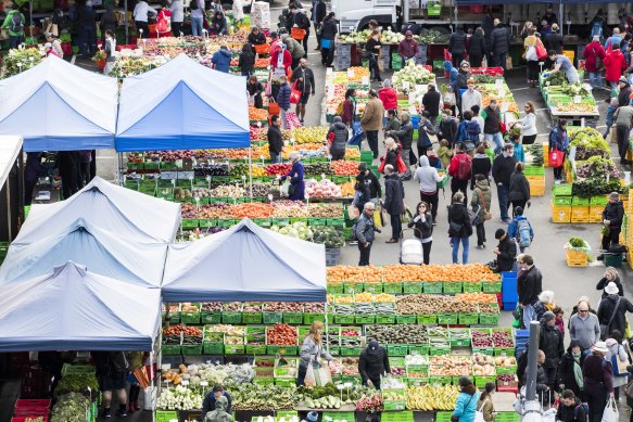 Farmers’ Markets, Wellington.