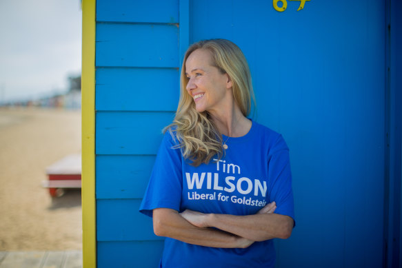 Nadya Krienke-Becker is a Tim Wilson supporter in Goldstein. 