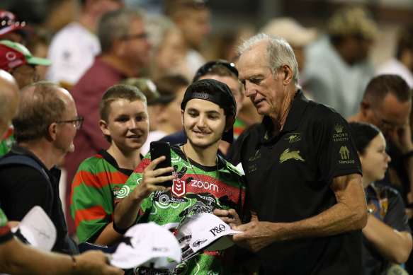 There was no fairytale finish but Wayne Bennett left South Sydney with plenty of fond memories.