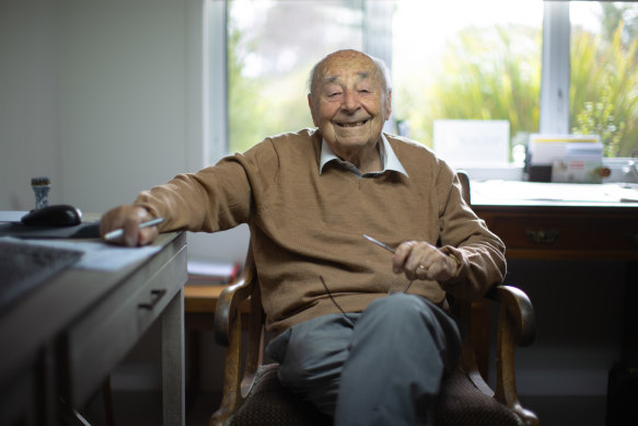 Still working at 96, Dr John Wiseman is Victoria’s oldest doctor.