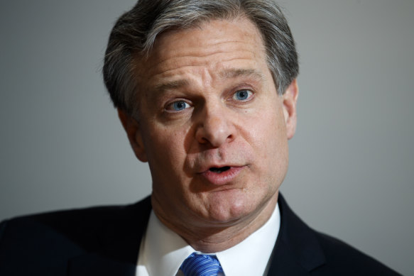 FBI Director Christopher Wray.