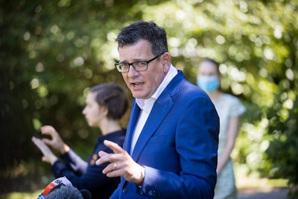 Victorian Premier Daniel Andrews. 