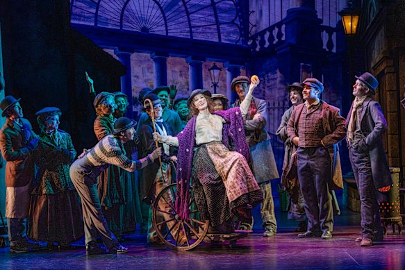 Claire Lyon first performed in My Fair Lady in the ensemble – now she’s Eliza.