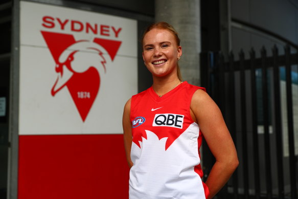 Ruby Sargent-Wilson, an 18-year-old multi-sport talent from the Illawarra, is Sydney’s first AFLW recruit.