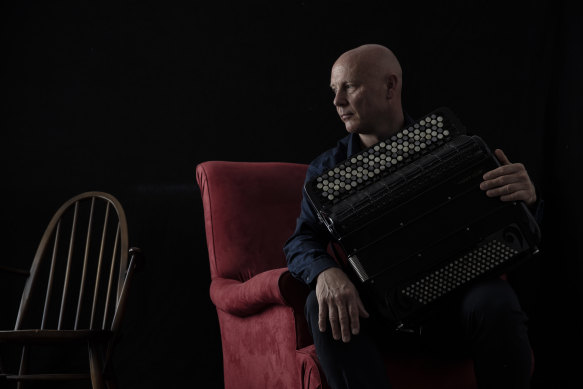 James Crabb, a virtuoso button accordion player, is touring with the ACO.