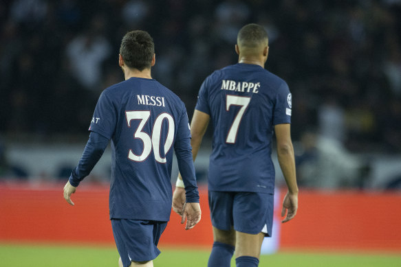 Clubmates at PSG, Messi and Mbappé will be on opposing sides at the Lusail Iconic Stadium.