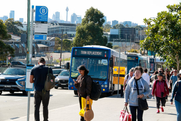 Bankstown line commuters will be forced into the nightmare of catching replacement buses along gridlocked roads.