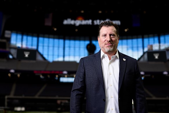 The Las Vegas Raiders’ Matt Pasco will be in Brisbane this month for QUT’s Future of Sport Conference.