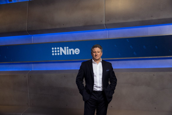 Nine boss Mike Sneesby is bullish about the company’s performance.