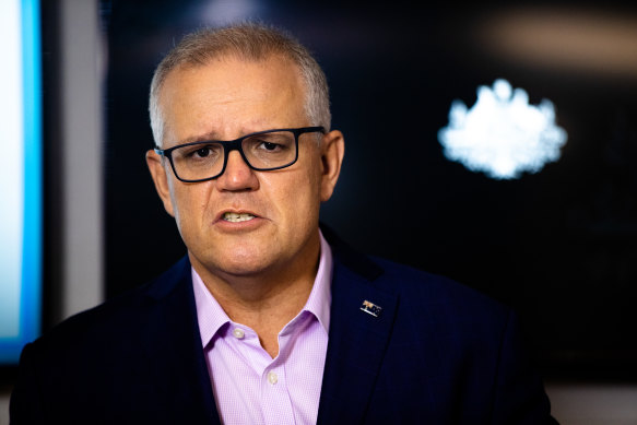 Prime Minister Scott Morrison issued an invitation to marchers to meet with him privately after getting his second coronavirus vaccine jab in Sydney on Sunday.