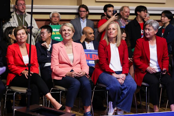 The shifting of Tanya Plibersek (in pink) to social affairs cannot be seen as a demotion. 