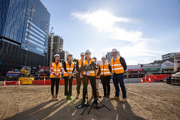 Premier Jacinta Allan was grilled over the cost of the Suburban Rail Loop on Tuesday. 