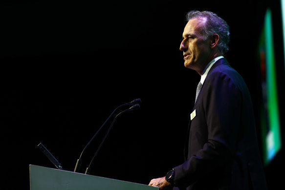 Wesfarmers chief executive Rob Scott
