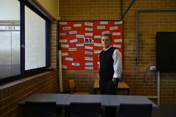 Oberon High School principal Craig Luccarda.